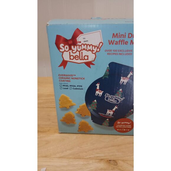 New IOB Bella So Yummy mini waffle maker. - Picture 3 of 4